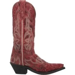 Laredo Ladies Braylynn Snip Toe Studded Red Western Boots 52411 -Ariat Style 01 52411 RD big 97c3c6ce 128f 48ed b75c 0d20816891e6