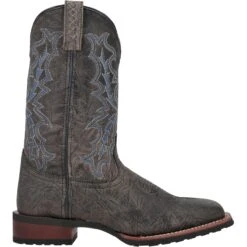 Laredo Men's Winfield Charcoal & Blue Square Toe Boots 7949 -Ariat Style 01 7949 GY big aa5ee8f0 5f8e 4cf5 898d c7db47af73da
