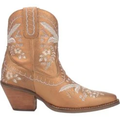 Dingo Ladies Primrose Floral Embroidery Bronze Boots DI748-YE7 -Ariat Style 01 DI748 YE7 big 701e288f 6da3 4808 aa38 fa60eed205e3