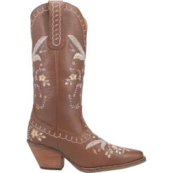 Dingo Ladies Full Bloom Brown Almond Toe Boots DI939-BRN -Ariat Style 01 DI939 BN big 2d0d39c0 f895 4b4f aecb 5a80b73c5e23