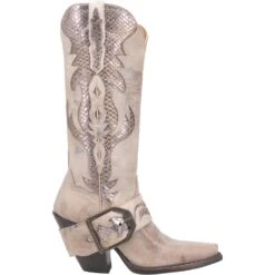 Dan Post Ladies Sydney White Leather Western Boots DP4204 -Ariat Style 01 DP4204 WH7 big 34b8651b 6b85 4b18 aab2 1513d490363c