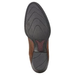 Ariat Men’s Heritage Western R Toe Distressed Brown Boots 10002204 -Ariat Style 10002204 sole