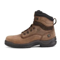 Ariat Men's FlexPro 6" Alamo Brown Composite Toe Work Boots 10012946 -Ariat Style 10012946 side