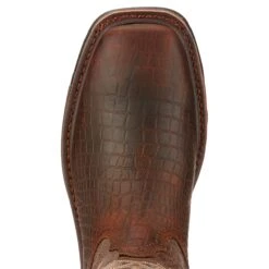 Ariat® Men's Workhog Square Toe Coco Print Brown Boots 10017415 9 Ariat® Men's Workhog Square Toe Coco Print Brown Boots 10017415 -Ariat Style 10017415 toe