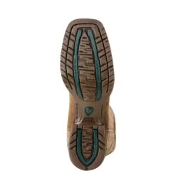 Ariat® Ladies Hybrid Rancher Distressed Brown Western Boots 10018527 -Ariat Style 10018527 sole