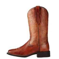 Ariat® Ladies Round Up Remuda Naturally Rich Western Boot 10019905 -Ariat Style 10019905 side