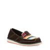 Ariat® Ladies Cruiser Chocolate Fudge Red Serape Print Shoes 10021153