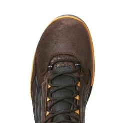 Ariat® Men's Rebar Flex H2O Chocolate Composite Toe Work Boots 10021498 -Ariat Style 10021498 toe