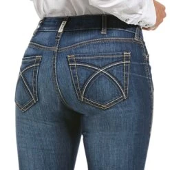Ariat® Ladies Rosa Perfect Rise Cooling Fabric Boot Cut Jeans 10027713 -Ariat Style 10027713 01