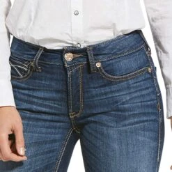 Ariat® Ladies Rosa Perfect Rise Cooling Fabric Boot Cut Jeans 10027713 -Ariat Style 10027713 02