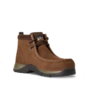 Ariat Ladies Edge Lite Dark Brown Composite Toe Moc Shoe 10035978