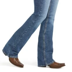Ariat Ladies REAL Rebecca High Rise Boot Cut Jeans 10036098 -Ariat Style 10036098 02