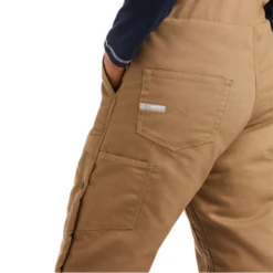 Ariat® Ladies Rebar DuraCanvas Insulated Khaki Work Overalls 10036685 -Ariat Style 10036685e