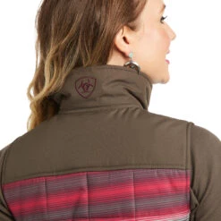 Ariat Ladies REAL Crius Serape Concealed Carry Full Zip Vest 10037468 -Ariat Style 10037468 02