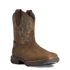 Ariat Ladies Anthem Shortie II Waterproof Brown Boots 10038966