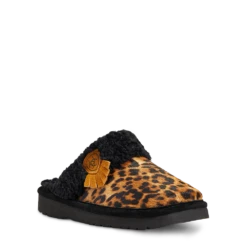 Ariat Ladies Jackie Square Toe Cheetah Hair On Slippers 10039061