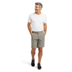 Ariat Men's Tek Charcoal Gray Shorts 10039806 -Ariat Style 10039806 full