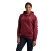 Ariat® Ladies Logo Zinfandel Hoodie 10040813