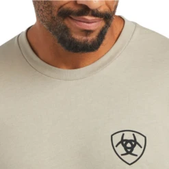 Ariat Men's Monument Sunset Khaki T-Shirt 10040878 -Ariat Style 10040878D