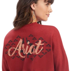 Ariat® Ladies Heather Red R.E.A.L.™ Graphic T-Shirt 10041335 -Ariat Style 10041335b