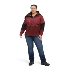 Ariat® Ladies Rebar Cloud 9 Insulated Maroon Jacket 10041444 15 Ariat® Ladies Rebar Cloud 9 Insulated Maroon Jacket 10041444 -Ariat Style 10041444b