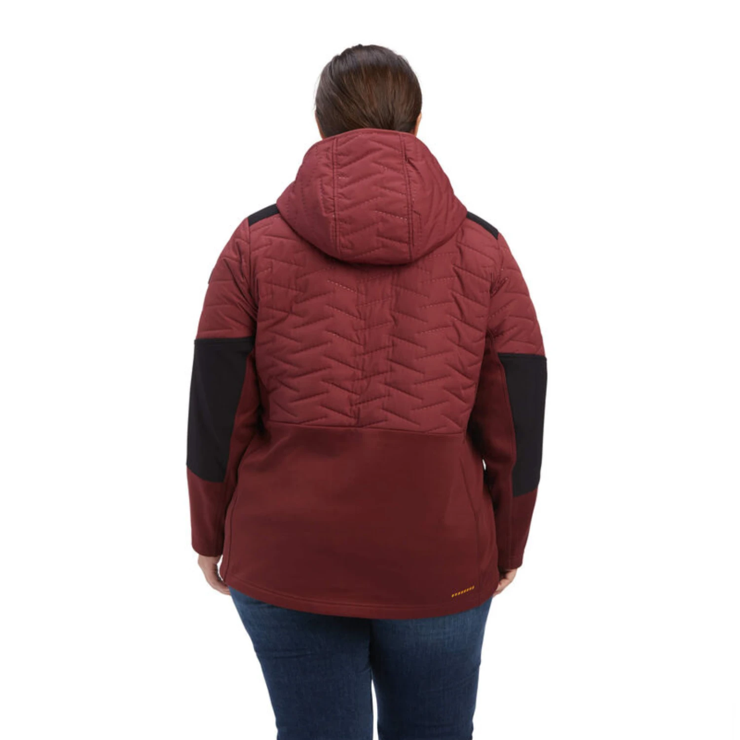 Ariat® Ladies Rebar Cloud 9 Insulated Maroon Jacket 10041444 4 Ariat® Ladies Rebar Cloud 9 Insulated Maroon Jacket 10041444 - Image 4