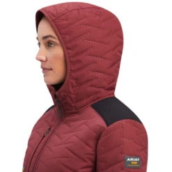 Ariat® Ladies Rebar Cloud 9 Insulated Maroon Jacket 10041444 12 Ariat® Ladies Rebar Cloud 9 Insulated Maroon Jacket 10041444 -Ariat Style 10041444e