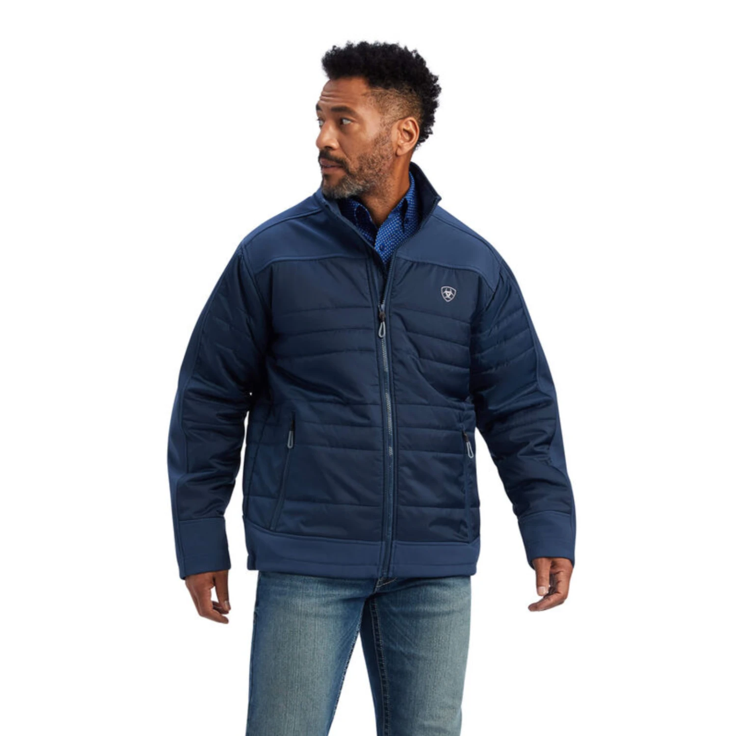 Ariat® Men's Elevation Insulated Steely Jacket 10041450 1 Ariat® Men's Elevation Insulated Steely Jacket 10041450