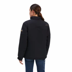 Ariat® Ladies Rebar DuraStretch Insulated Black Jacket 10041471 -Ariat Style 10041471C