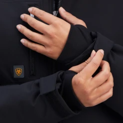 Ariat® Ladies Rebar DuraStretch Insulated Black Jacket 10041471 -Ariat Style 10041471D