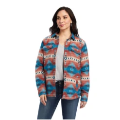 Ariat® Ladies R.E.A.L.™ Fiery Jacquard Shirt Jacket 10041578