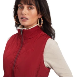 Ariat® Ladies R.E.A.L.™ReversibleRouge Red Vest 10041586 -Ariat Style 10041586b