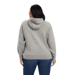 Ariat® Ladies R.E.A.L™ Beartooth Heather Grey Hoodie 10041632 10 Ariat® Ladies R.E.A.L™ Beartooth Heather Grey Hoodie 10041632 -Ariat Style 10041632e