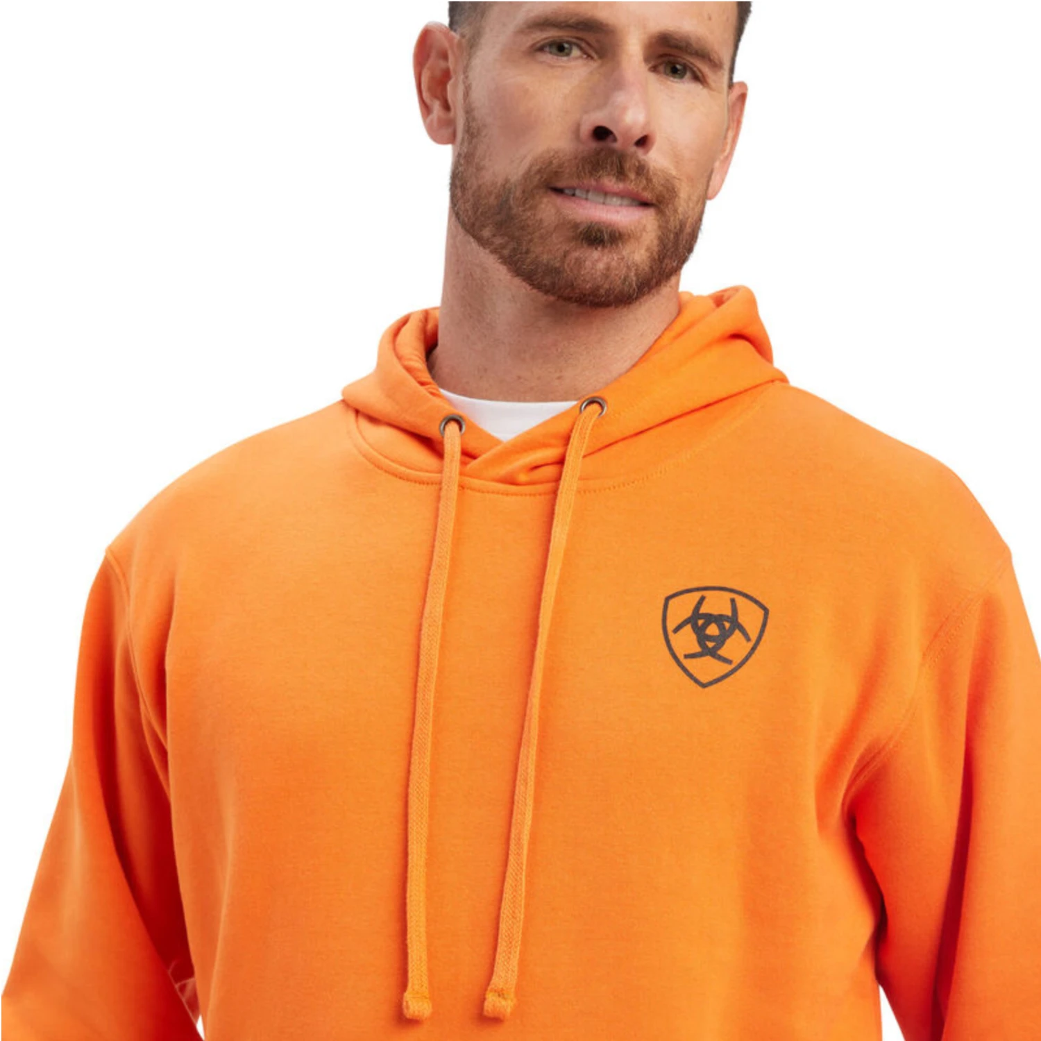 Ariat® Men's Free Bird Harvest Pumpkin Pullover Sweatshirt 10041709 3 Ariat® Men's Free Bird Harvest Pumpkin Pullover Sweatshirt 10041709 - Image 3