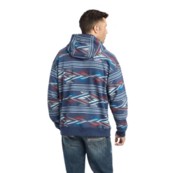Ariat® Men's Multicolored Chimayo Pullover Hoodie 10042192 6 Ariat® Men's Multicolored Chimayo Pullover Hoodie 10042192 -Ariat Style 10042192b