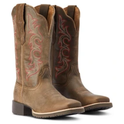 Ariat® Ladies Hybrid Rancher Stretchfit Pebble Pull On Boots 10042385 -Ariat Style 10042385a