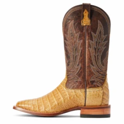Ariat® Men's Brown Gunslinger Caiman Square Toe Boots 10042476 11 Ariat® Men's Brown Gunslinger Caiman Square Toe Boots 10042476 -Ariat Style 10042476d