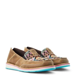 Ariat® Ladies Cruiser Brown Bomber & Neon Lights Shoes 10042532 -Ariat Style 10042532a 1