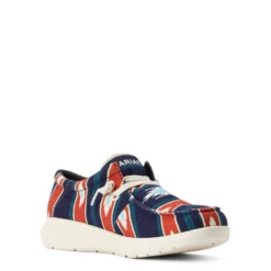 Ariat® Men's Hilo Flex Chimayo Cristo Navy Slip On Shoes 10042581 -Ariat Style 10042581a