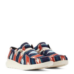 Ariat® Men's Hilo Flex Chimayo Cristo Navy Slip On Shoes 10042581 -Ariat Style 10042581b