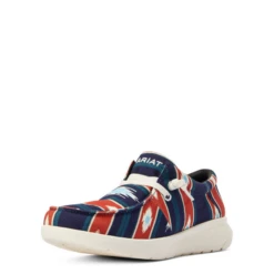 Ariat® Men's Hilo Flex Chimayo Cristo Navy Slip On Shoes 10042581 -Ariat Style 10042581g