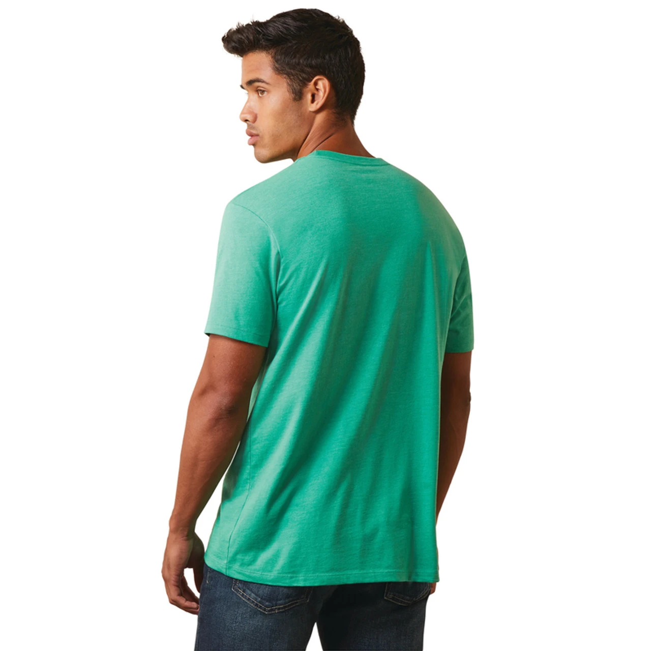 Ariat® Men's Viva Mexico Independent SMU Green T-Shirt 10043067 4 Ariat® Men's Viva Mexico Independent SMU Green T-Shirt 10043067 - Image 4