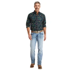 Ariat® Men's M7 Slim Fit Light Wash Straight Leg Jeans 10043187 -Ariat Style 10043187c