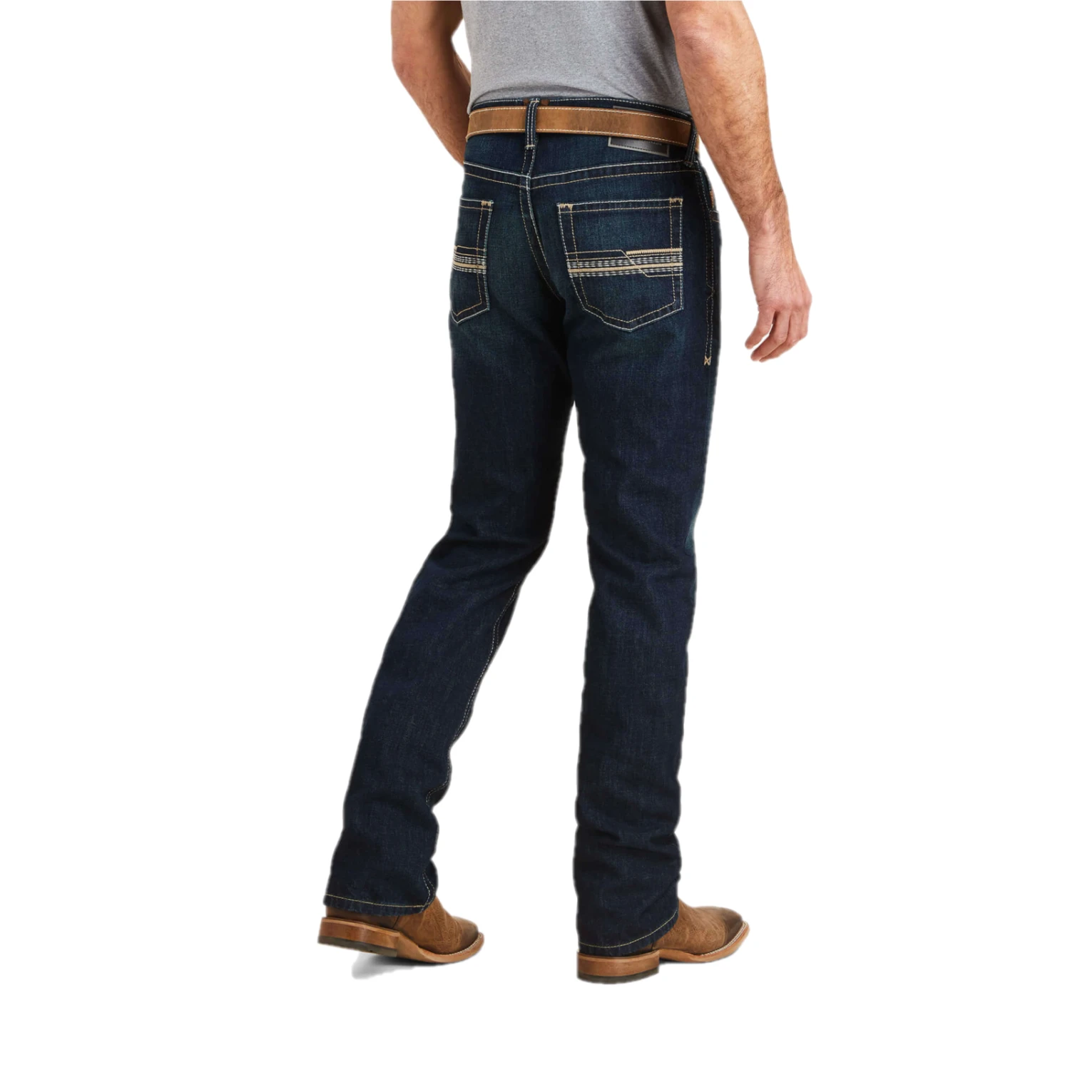 Ariat® Men's M5 Roadhouse Dark Wash Straight Leg Jeans 10043189 1 Ariat® Men's M5 Roadhouse Dark Wash Straight Leg Jeans 10043189