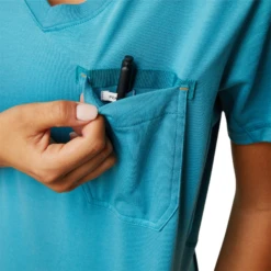 Ariat® Ladies Rebar Workman Larkspur Heather Graphic T-Shirt 10043843 -Ariat Style 10043843h