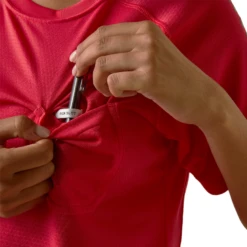 Ariat® Ladies Rebar Heat Fighter Teaberry Pink T-Shirt 10043844 -Ariat Style 10043844e