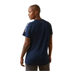 Ariat® Ladies Rebar Heat Fighter Navy Dusk T-Shirt 10043845 -Ariat Style 10043845c