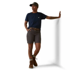 Ariat® Ladies Rebar Heat Fighter Navy Dusk T-Shirt 10043845 -Ariat Style 10043845e