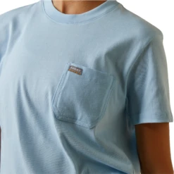 Ariat® Ladies Rebar Cotton Strong Roughneck Clearsky Graphic T-Shirt 10043848 -Ariat Style 10043848e