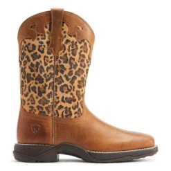 Ariat® Ladies Anthem Savanna Tortuga & Leopard Print Tan Boots 10044410 8 Ariat® Ladies Anthem Savanna Tortuga & Leopard Print Tan Boots 10044410 -Ariat Style 10044410 side11